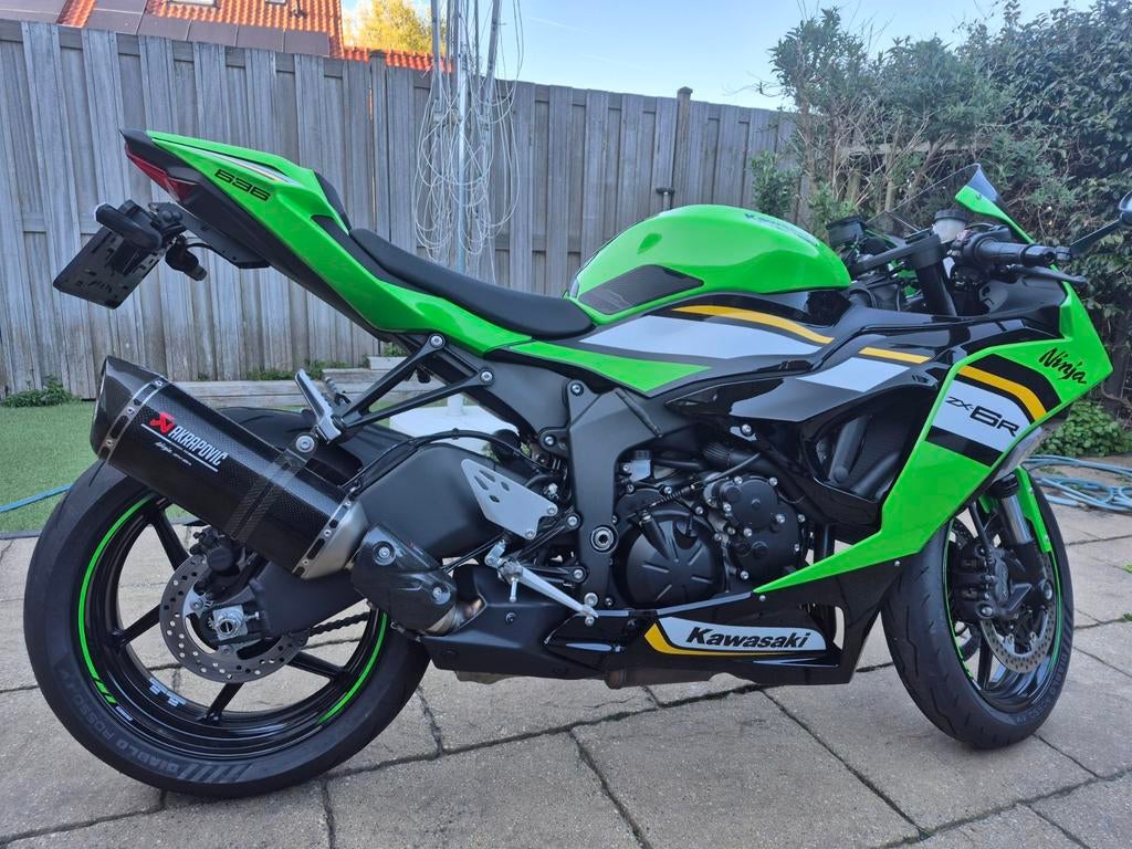 Kawasaki ZX6R 2025 - Zo goed als nieuw, compleet pakket!, Occasion, 4 cilinders, Motorrijbewijs A, Super Sport