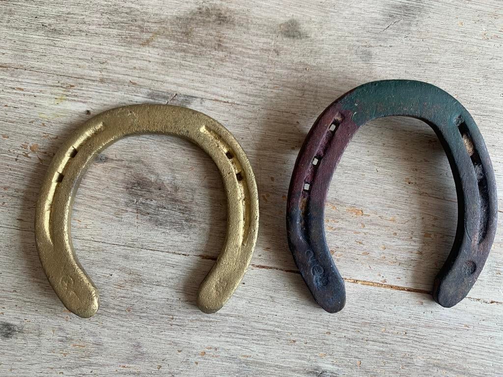 Brocante hoefijzers, Antiek en Kunst, Ophalen of Verzenden