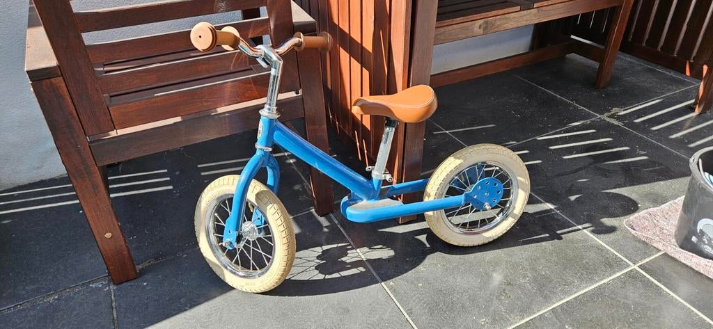 Trybike loopfiets blauw, Ophalen, Zo goed als nieuw, Loopfiets