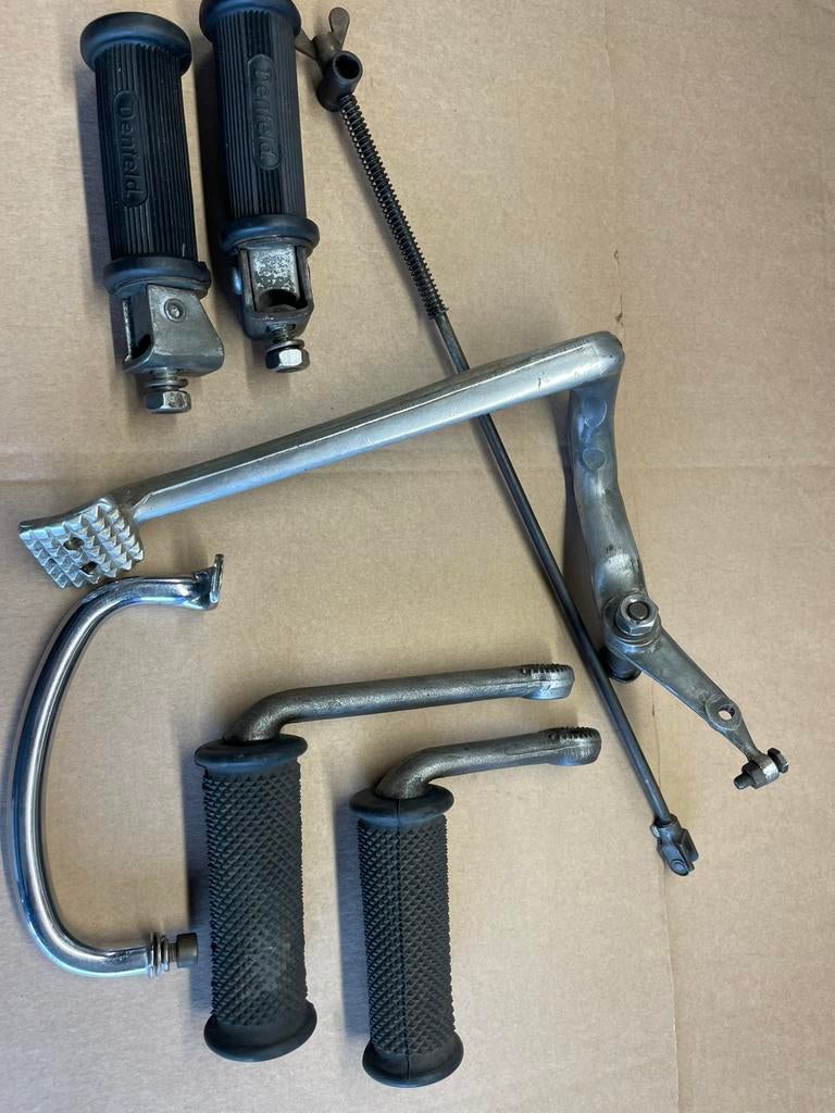 BMW /5 tot R100 voetsteunen en rempedaal, Motoren, Onderdelen | BMW, Ophalen of Verzenden, Gebruikt