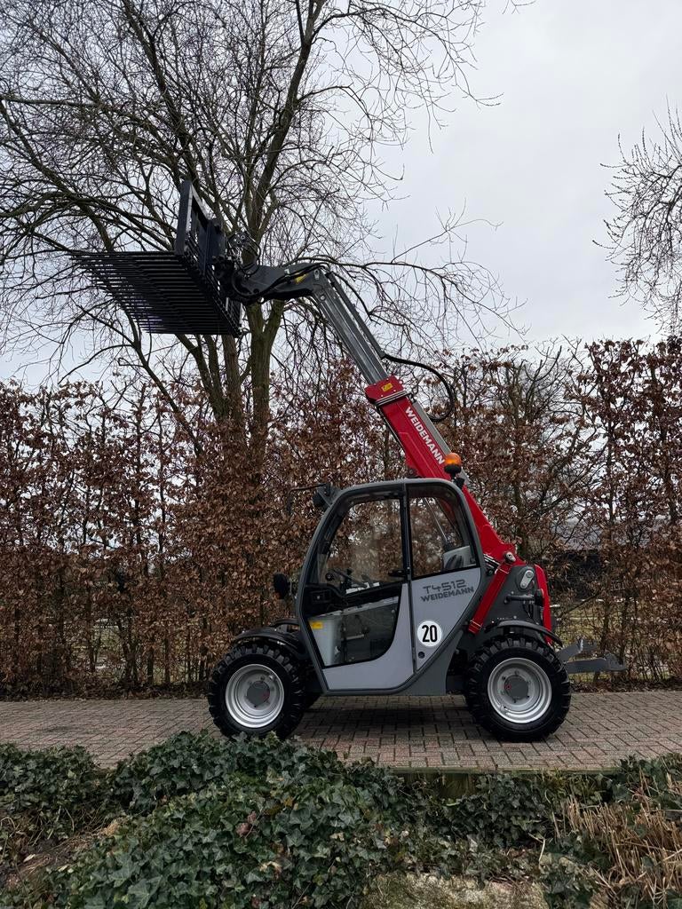 Weidemann T4512 verreiker - Bouwjaar 2016 - Nieuwstaat, Zakelijke goederen, Agrarisch | Werktuigen, Ophalen of Verzenden, Veehouderij