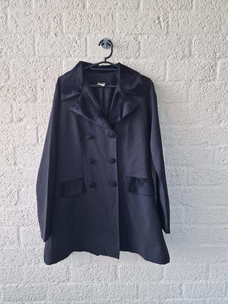 Galaxy’s Paris jas maat L chic zwart klassiek, Kleding | Dames, Ophalen of Verzenden, Zo goed als nieuw, Maat 38/40 (M), Zwart