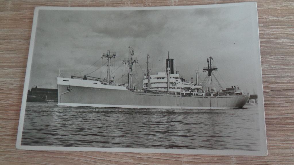 s.s. Samarinda, Verzamelen, Scheepvaart, Verzenden, Gebruikt, Kaart, Foto of Prent