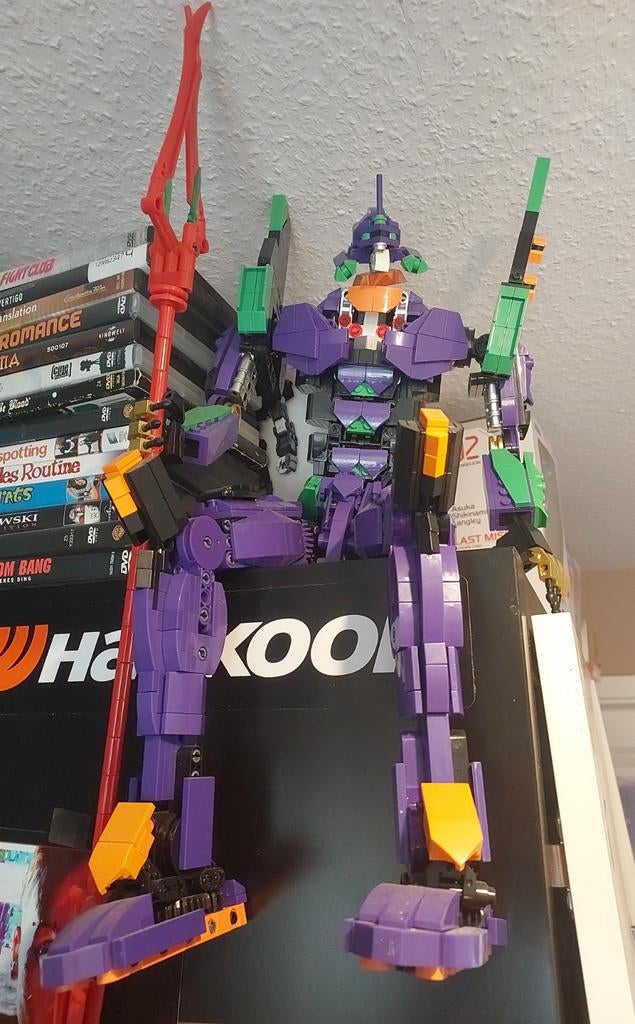 Neon Genesis Evangelion bricks model 60cm, Verzamelen, Transformers, G1, Ophalen