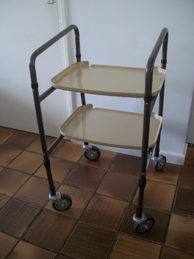 Verrijdbare Trolley Serveerwagen - Aidapt - zgan, Ophalen, Gebruikt