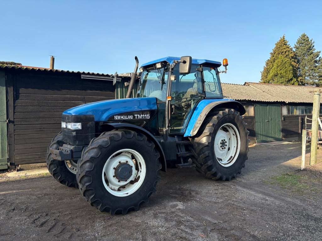 New holland TM115, Zakelijke goederen, Agrarisch | Tractoren, Ophalen of Verzenden, Gebruikt, New Holland
