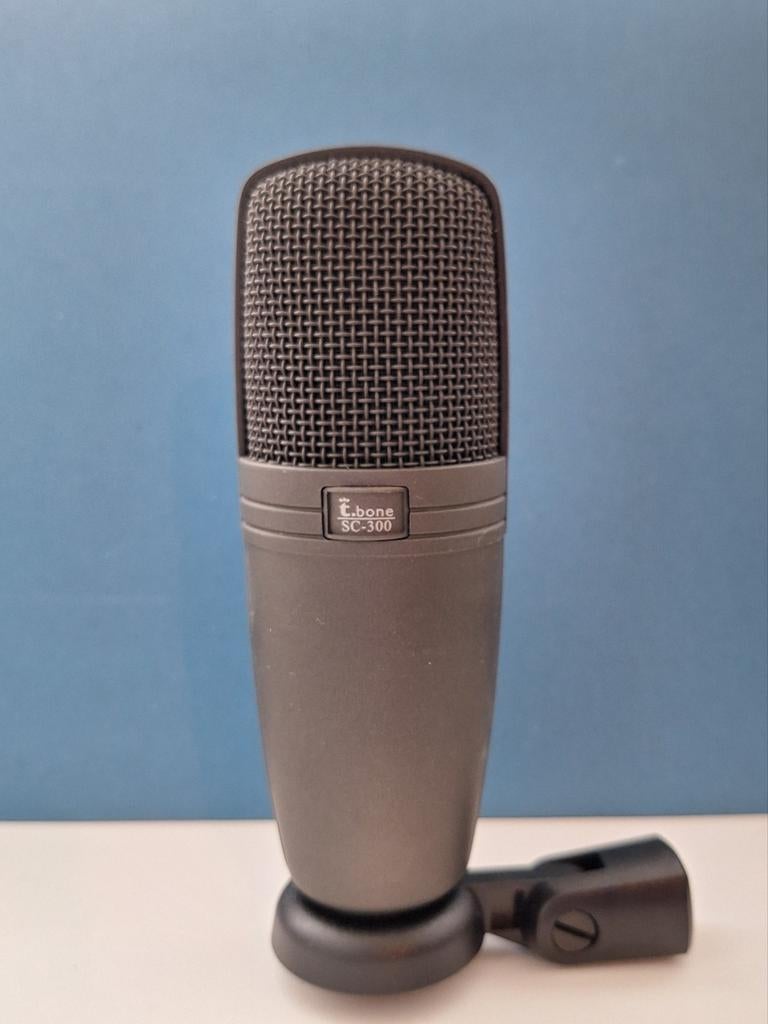 T.Bone SC-300 Grootmembraan Condensatormicrofoon, Ophalen, Zo goed als nieuw, Studiomicrofoon
