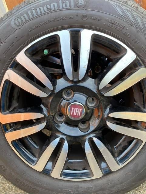 Originele Fiat 15 inch velgen, o.a. voor Fiat Punto, Ophalen, Gebruikt, 15 inch, Velg(en)