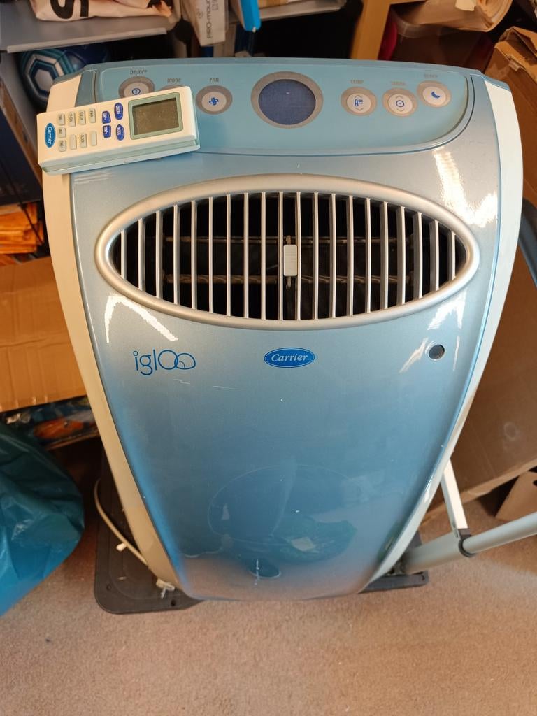 Carrier Igloo 51 AKP 250M Mobiele Airco, Ophalen, Gebruikt, Minder dan 60 m³, 3 snelheden of meer