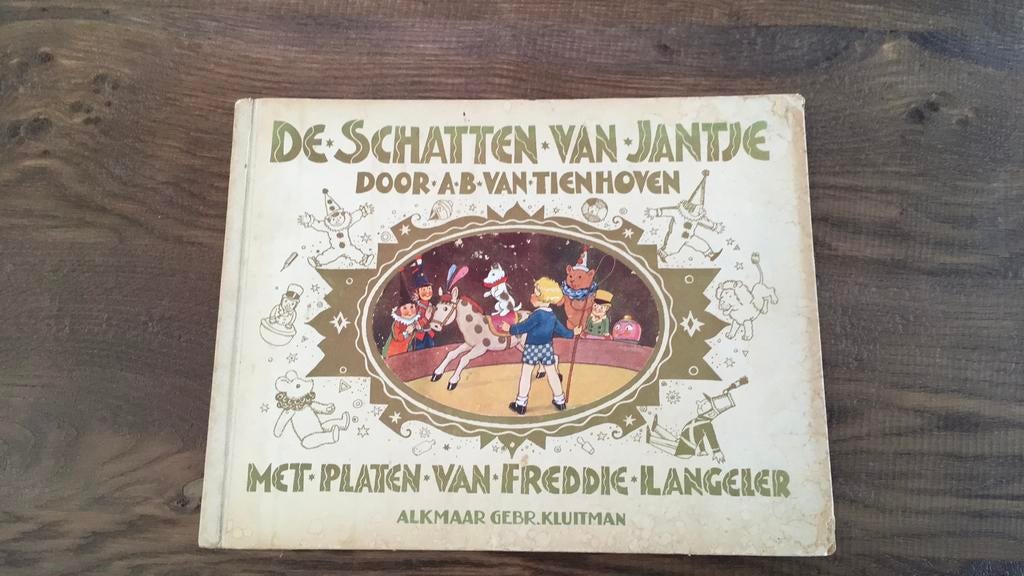 De schatten van Jantje, platen van Freddie Langeler, Ophalen of Verzenden, Gelezen