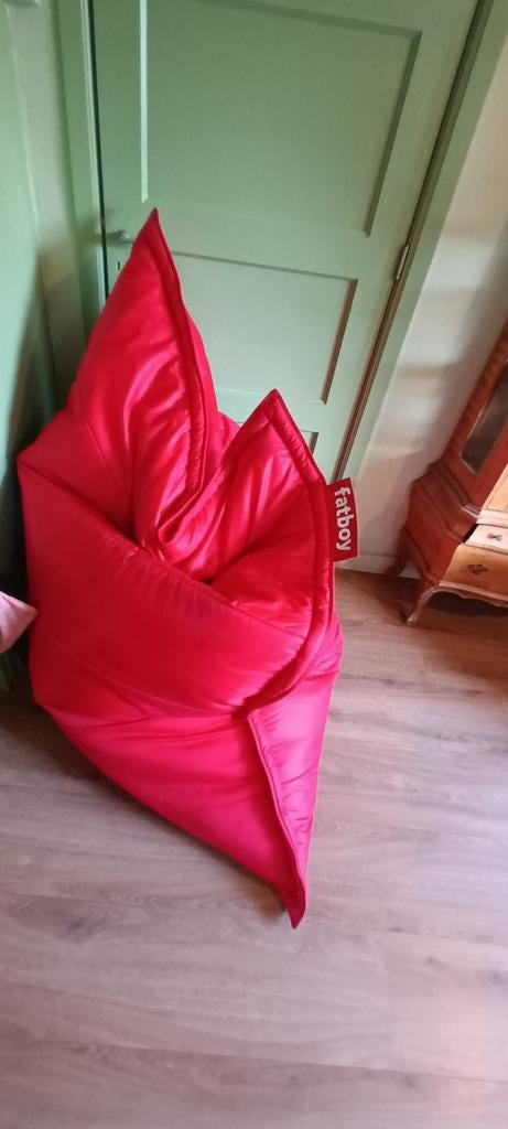 Fatboy zitzak rood 170x140, Ophalen, Gebruikt, Rood, Zitzak
