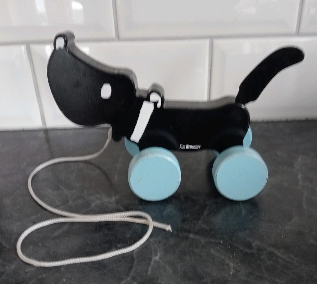 Houten Takkie trekspeelgoed, Ophalen, Zo goed als nieuw