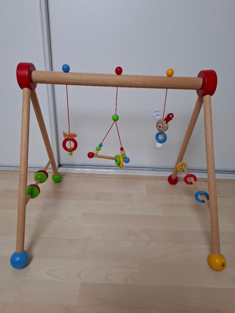 Houten babygym, Ophalen, Zo goed als nieuw, Duw- of Trekspeelgoed
