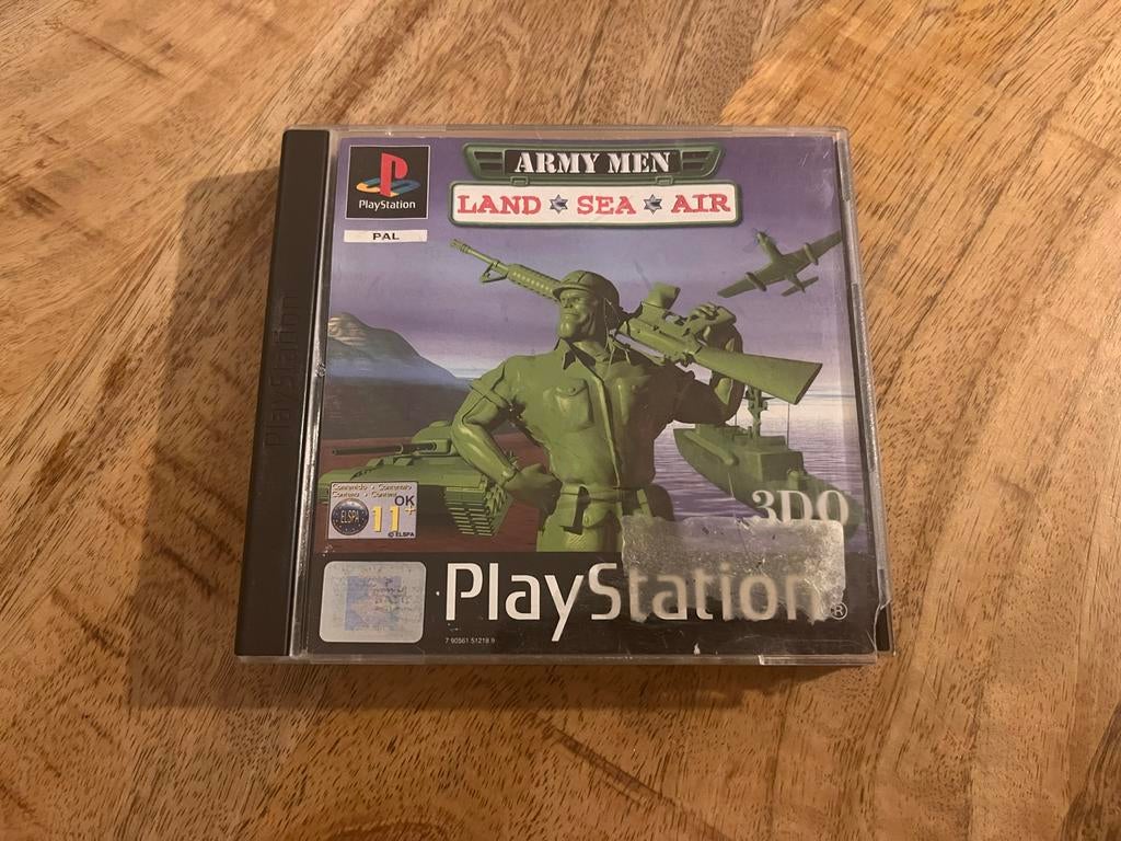 Army Men: Land, Sea, Air - PlayStation 1 (PS1), Spelcomputers en Games, Games | Sony PlayStation 1, Gebruikt, Strategie en Constructie