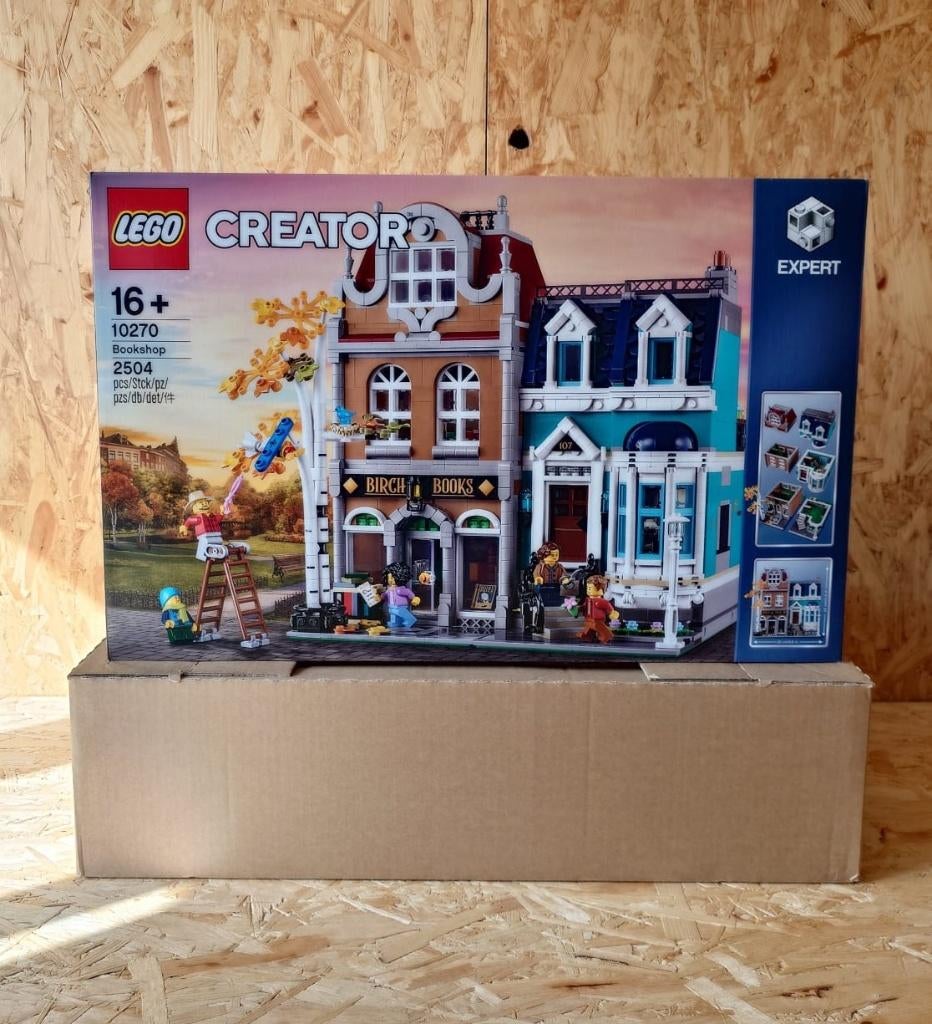 Lego 10270 Bookshop, Lego, Nieuw, Ophalen of Verzenden, Ongeopend/sealed