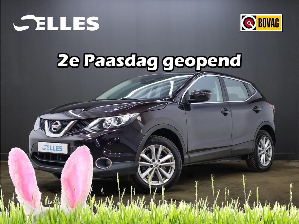 Nissan QASHQAI 1.2 Acenta Connect | Navigatie | Trekhaak | S, Voorwielaandrijving, Stof, Gebruikt, 116 pk