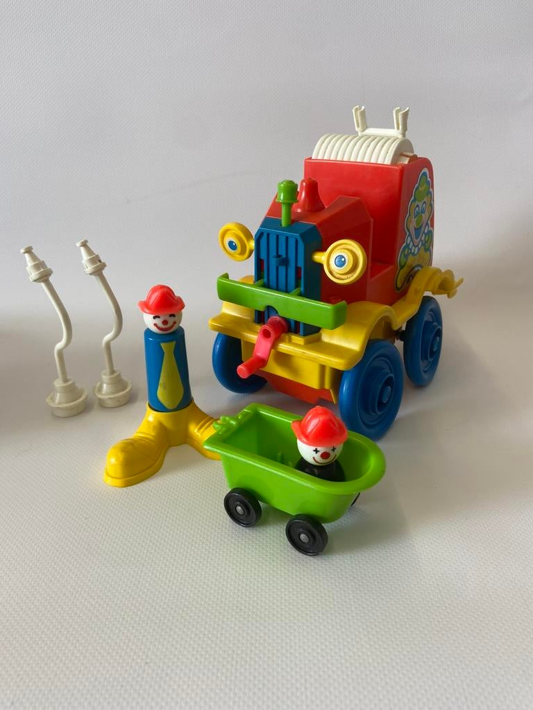 Fisher Price Clown Auto, Kinderen en Baby's, Speelgoed | Fisher-Price, Ophalen of Verzenden, Gebruikt, Auto of Voertuig