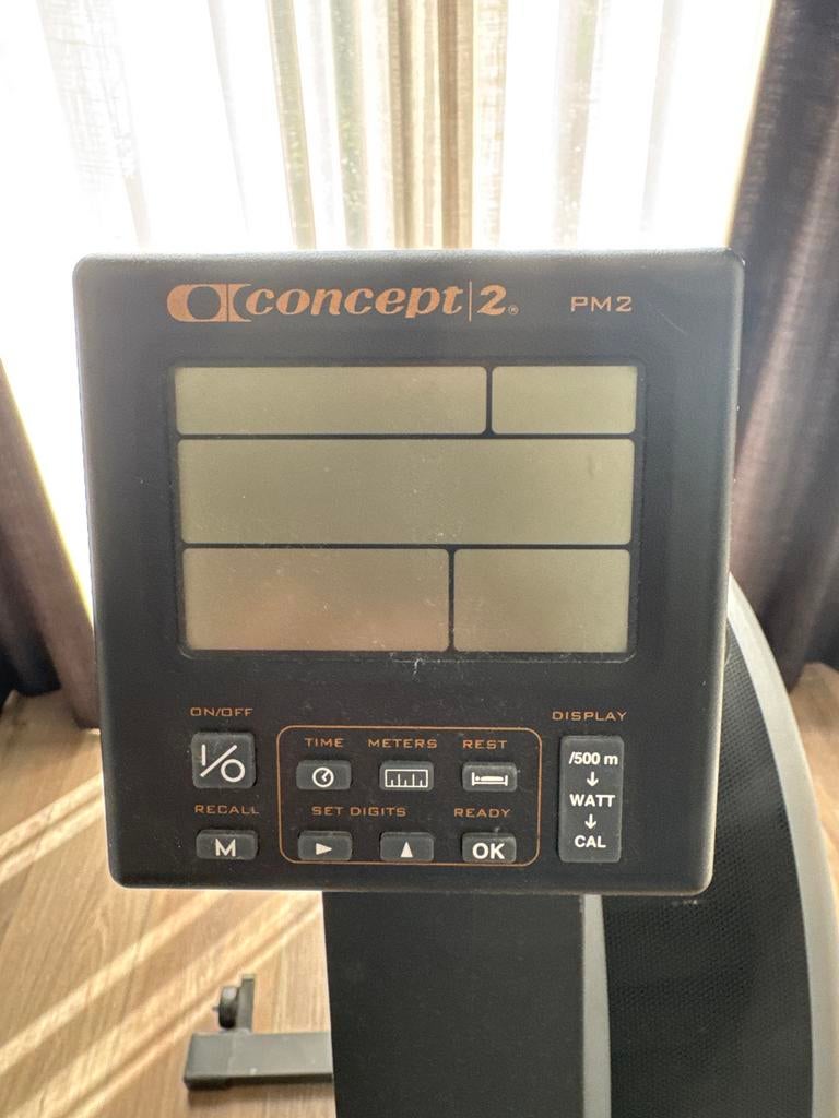 Concept2 Roeitrainer PM2 - good condition, Ophalen, Gebruikt, Armen, Metaal