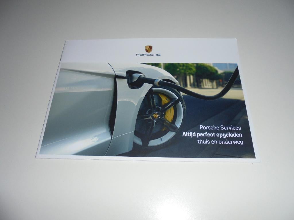 brochure Porsche laadservices, Ophalen of Verzenden, Nieuw, Porsche