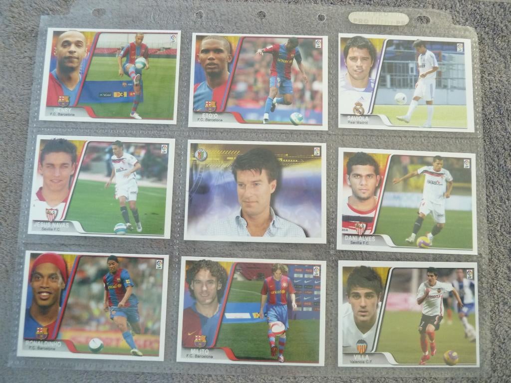 Spaanse cards  Bieden vanaf 0,40 per stuk, Ophalen of Verzenden, Zo goed als nieuw, Buitenlandse clubs, Poster, Plaatje of Sticker