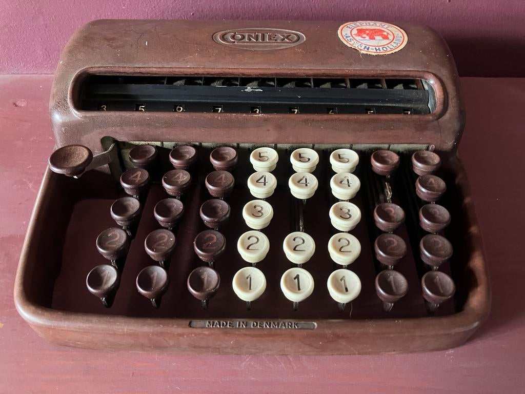 Mechanische rekenmachine, Ophalen of Verzenden