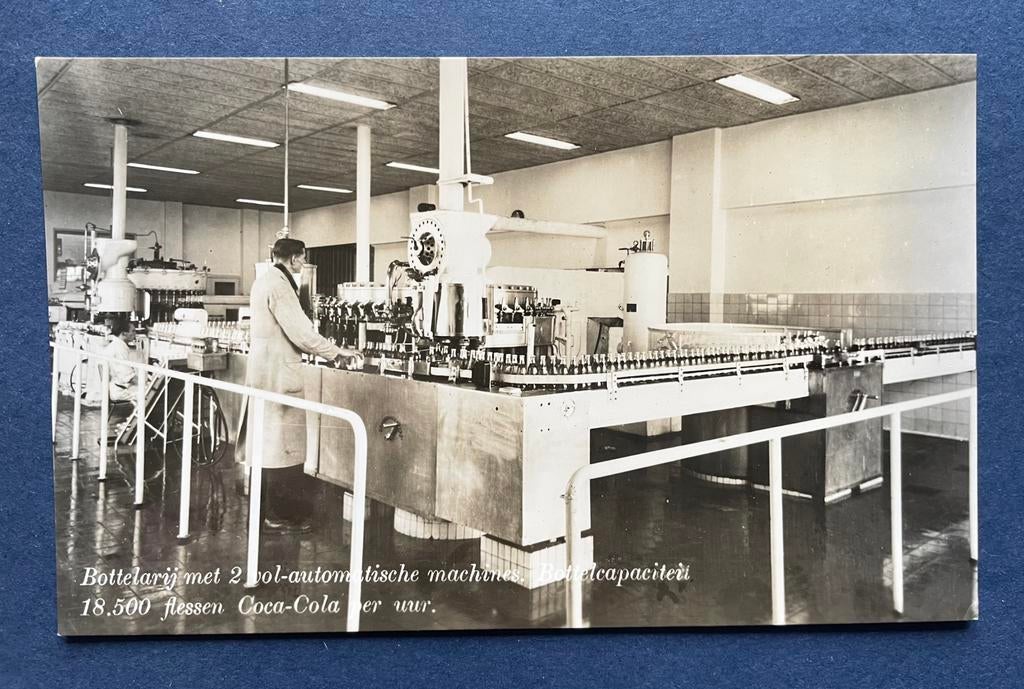 Bottelarij Coca-Cola Schiedam, Ophalen of Verzenden, 1940 tot 1960, Ongelopen, Zuid-Holland