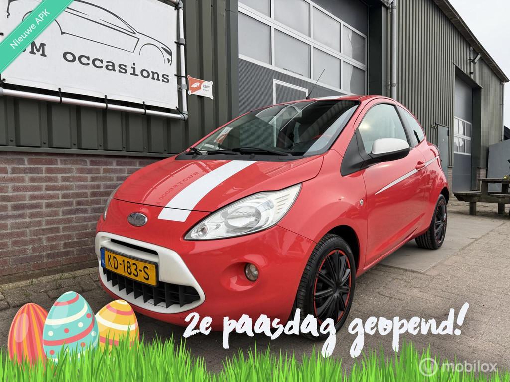 Ford Ka 1.2 Cool&Sound|Airco|Elek ramen|Nieuwe APK, Voorwielaandrijving, Gebruikt, 1242 cc, 4 cilinders