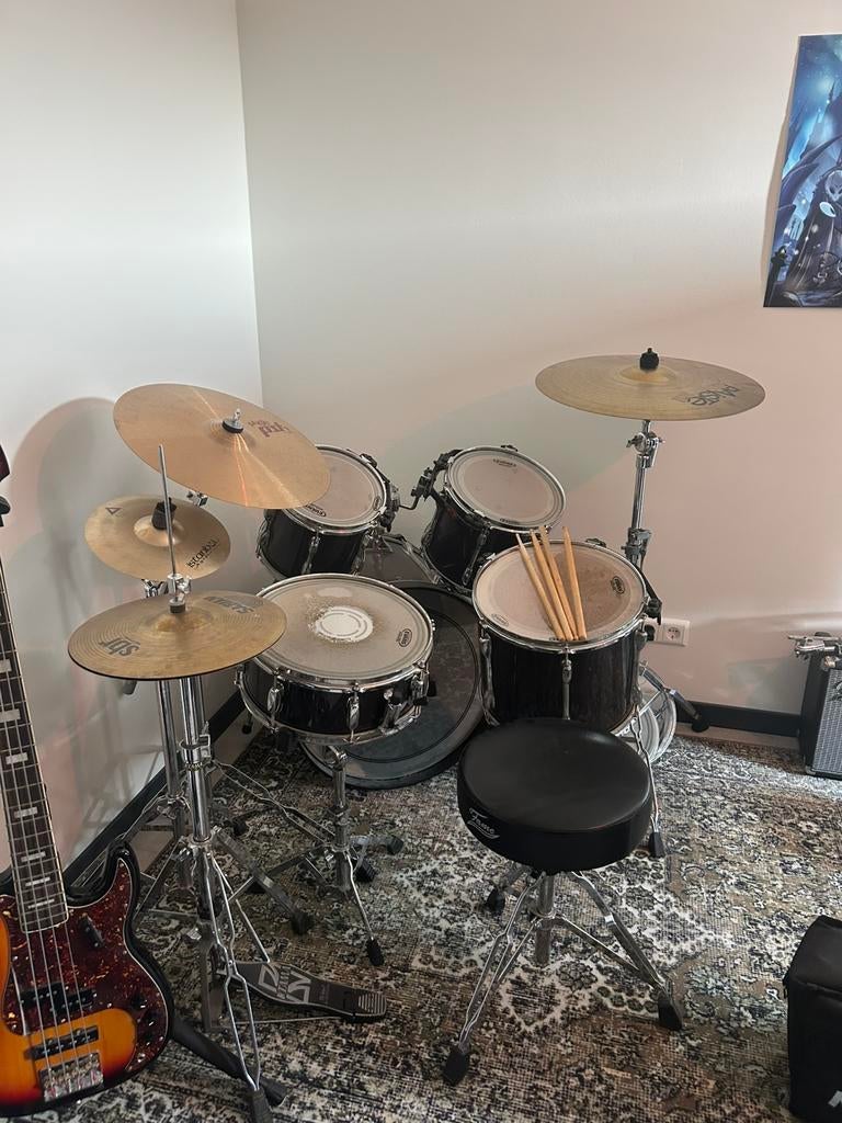 Tama Rockstar drum kit, Muziek en Instrumenten, Ophalen, Gebruikt, Tama
