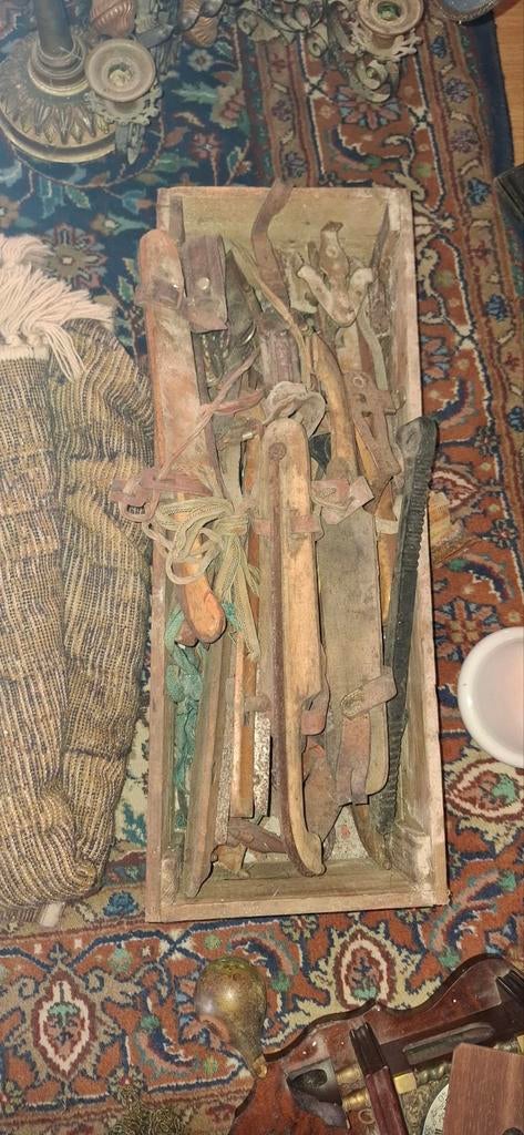 Oude schaatsen uit grootmoeders tijd, Sport en Fitness, Schaatsen, Ophalen of Verzenden