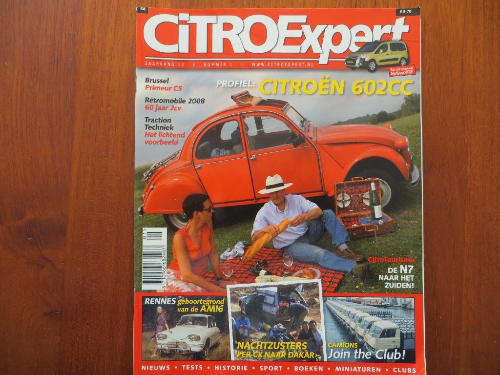 CitroExpert 68 Citroën 2CV Coupé, Camions N&P, CX Ambulance, Ophalen of Verzenden, Zo goed als nieuw, Citroën