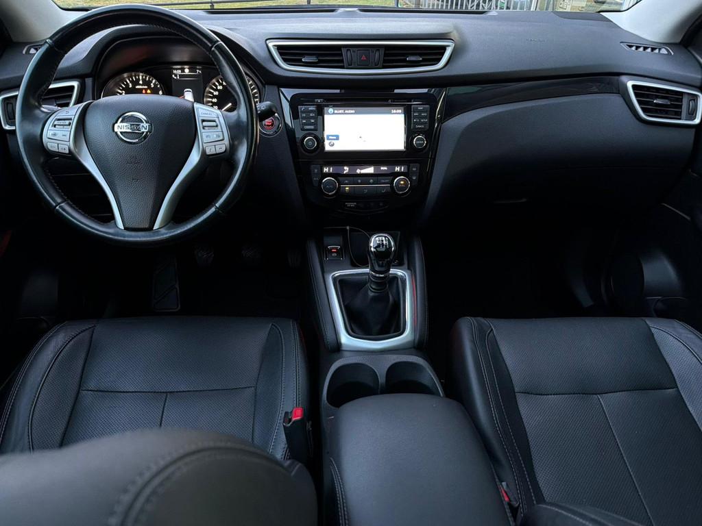 Nissan Qashqai 1.2 Tekna|Panoramadak|leer|Stoelverwarming, Auto's, Voorwielaandrijving, Euro 5, Gebruikt, 4 cilinders