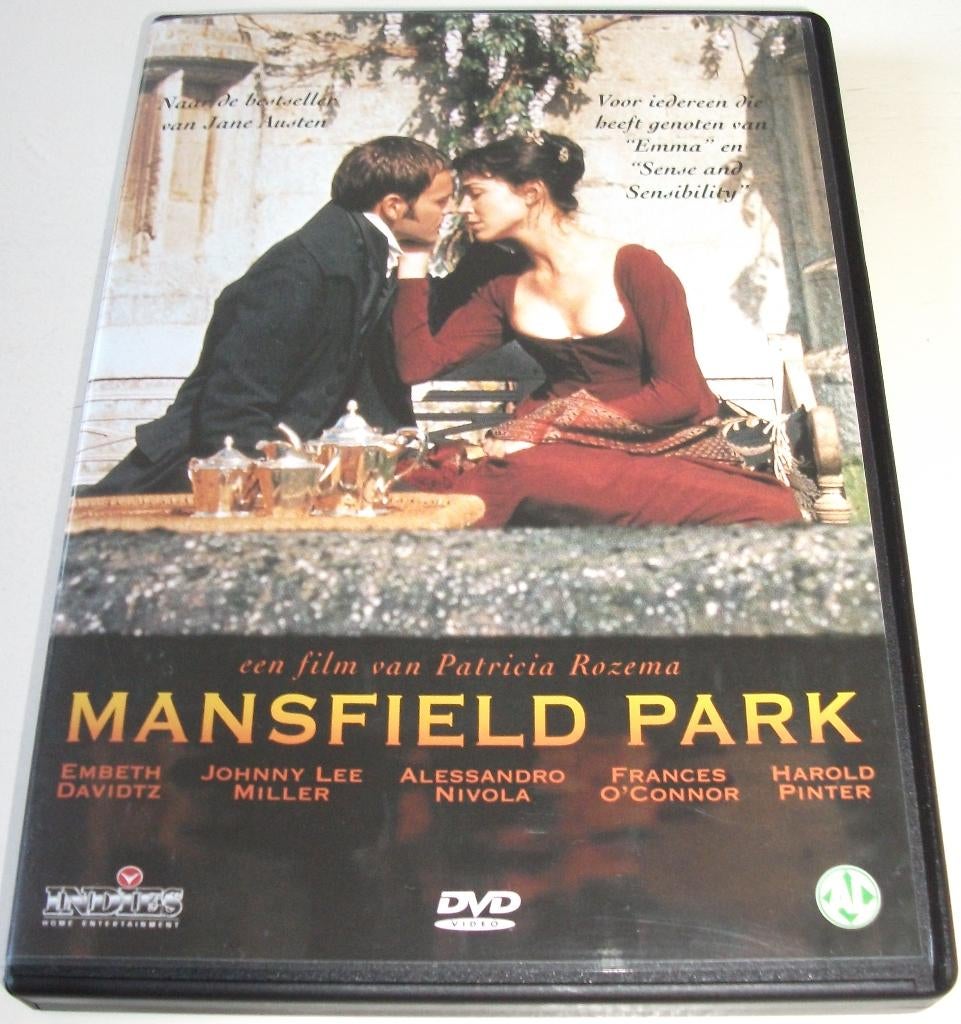 Dvd *** MANSFIELD PARK *** Jane Austen, Alle leeftijden, Ophalen of Verzenden, Zo goed als nieuw, Historisch of Kostuumdrama