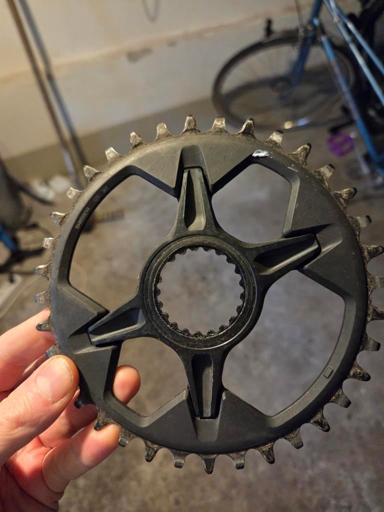 Shimano XT kettingblad 36t - Mountainbike, Fietsen en Brommers, Fietsonderdelen, Gebruikt, Derailleur of Ketting, Shimano, Mountainbike