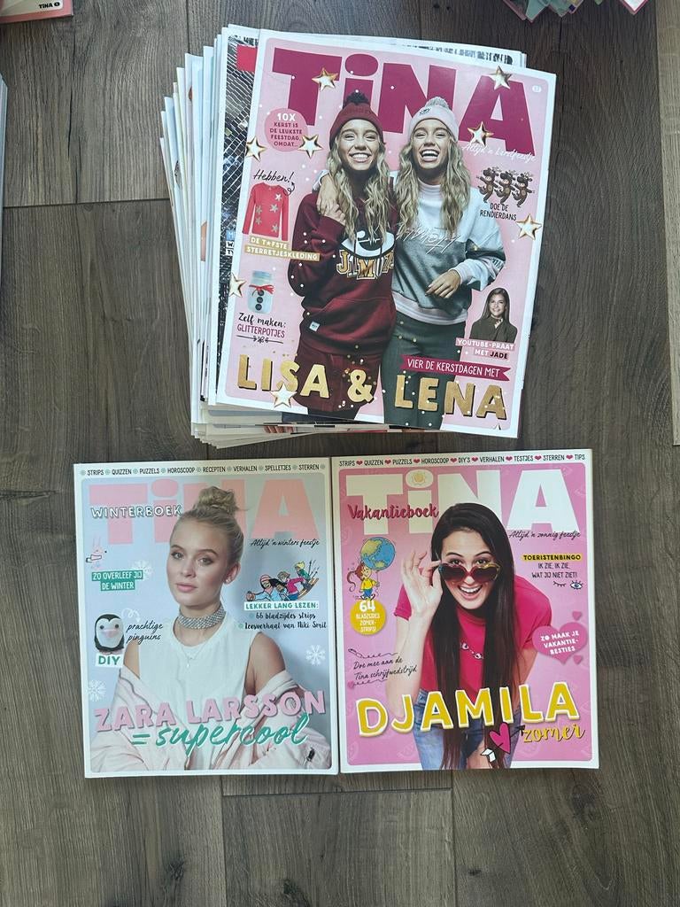 Tina tijdschriften 2018 - Winterboek, Vakantieboek en meer, Boeken, Tijdschriften en Kranten, Ophalen of Verzenden, Gelezen, Damesbladen