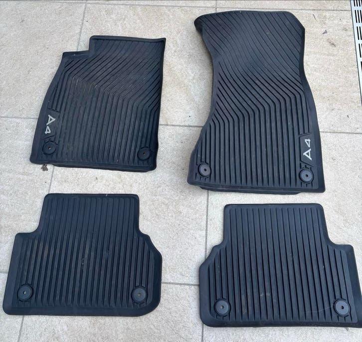 Rubberen automatten all weather Audi A4 b9, Auto diversen, Automatten, Verzenden, Gebruikt