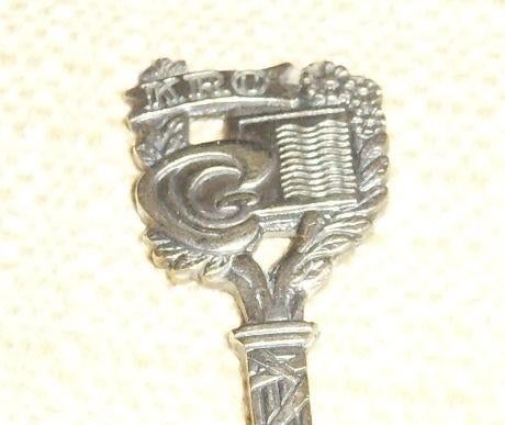 KRO lepeltje Katholieke Radio Omroep 12 cm, Ophalen of Verzenden, Gebruikt, Gebruiksvoorwerp