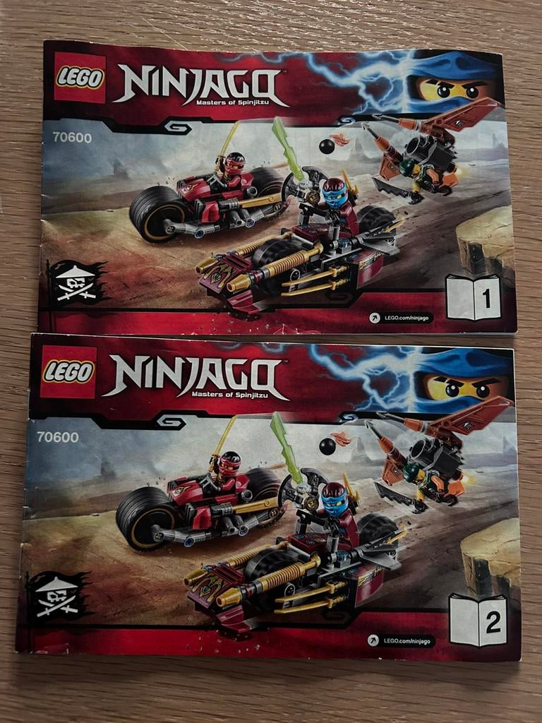 Lego ninjago 70600, Compleet, Lego, Ophalen of Verzenden, Zo goed als nieuw
