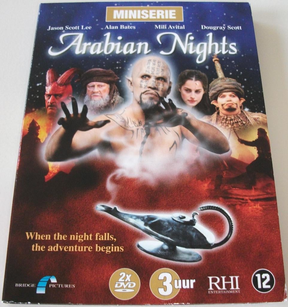 Dvd *** ARABIAN NIGHTS *** 2-Disc Boxset Mini-Serie, Vanaf 12 jaar, Ophalen of Verzenden, Zo goed als nieuw, Boxset