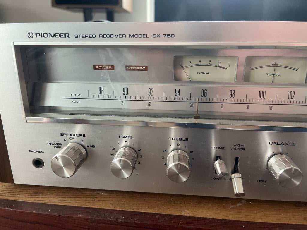 Pioneer SX-750 Stereo Receiver - Vintage Audio, Gebruikt, Ophalen of Verzenden, 60 tot 120 watt, Pioneer