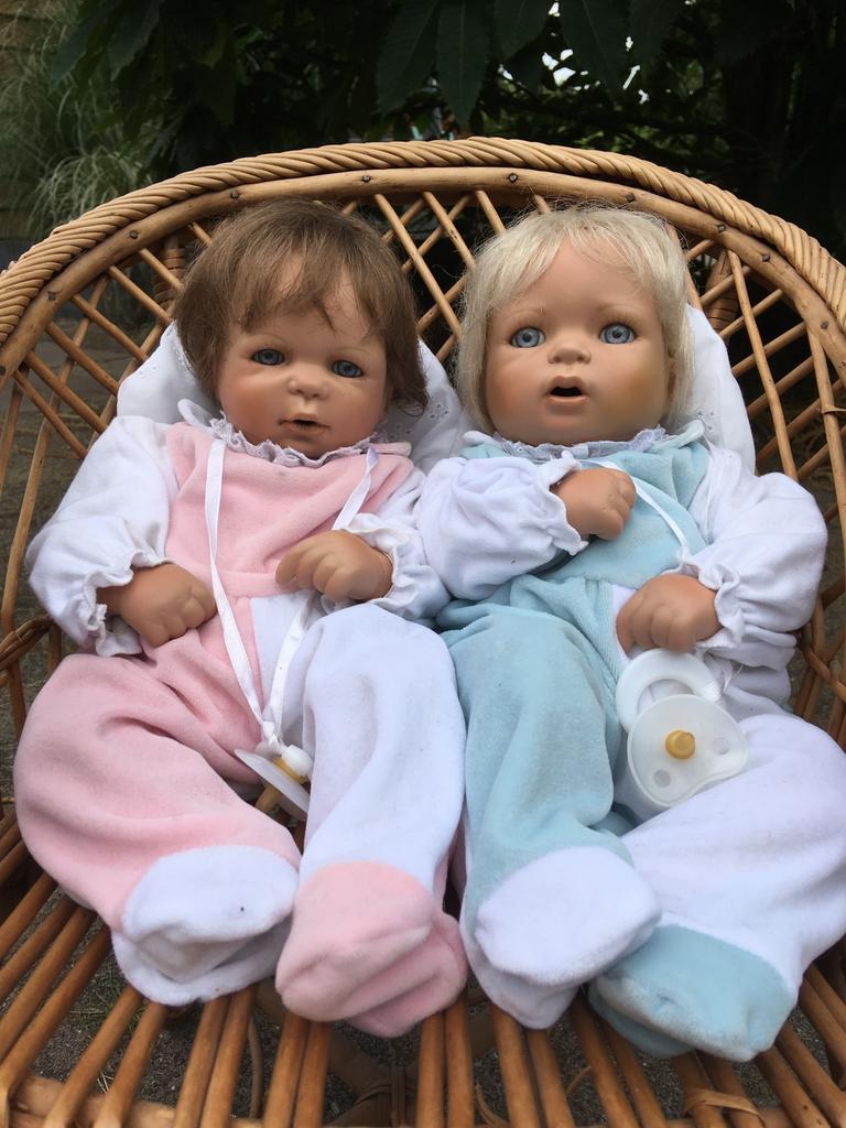 Porseleinen reborn poppen Inge Tenbusch, Verzamelen, Poppen, Ophalen of Verzenden, Zo goed als nieuw, Pop, Levensecht of Reborn