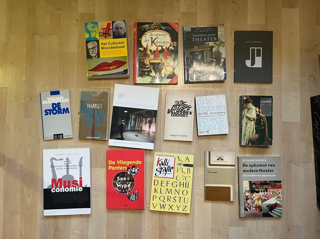 Theater boeken, Ophalen of Verzenden