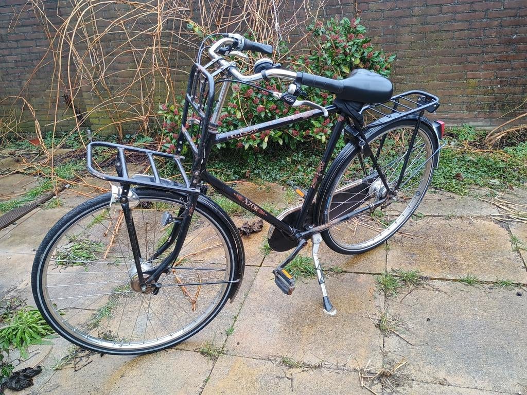 Azor transportfiets – Betrouwbaar en klaar voor gebruik, Fietsen en Brommers, Fietsen | Heren | Herenfietsen, Ophalen, Gebruikt