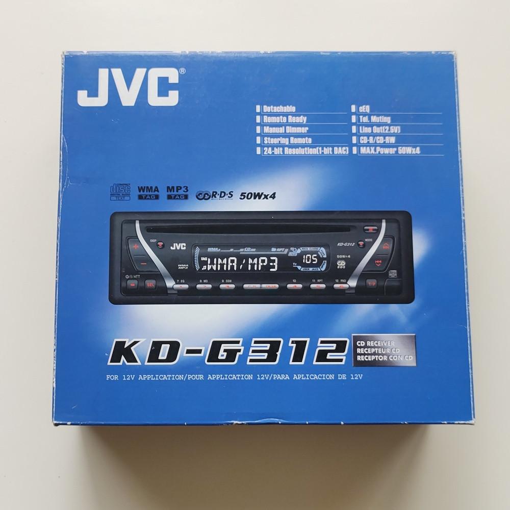 autoradio JVC KD-G312, Auto diversen, Autoradio's, Ophalen of Verzenden, Gebruikt