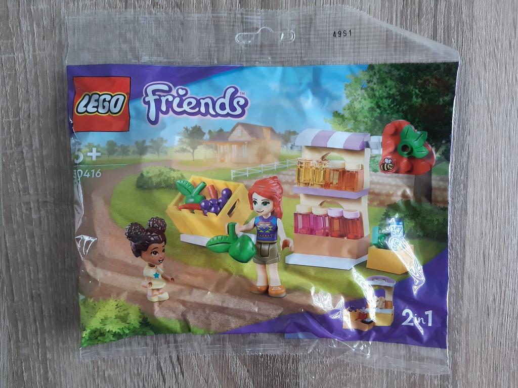 Lego polybag 30416, Friends 2in1 Market Stall, nieuw, Ophalen of Verzenden, Nieuw, Complete set, Lego