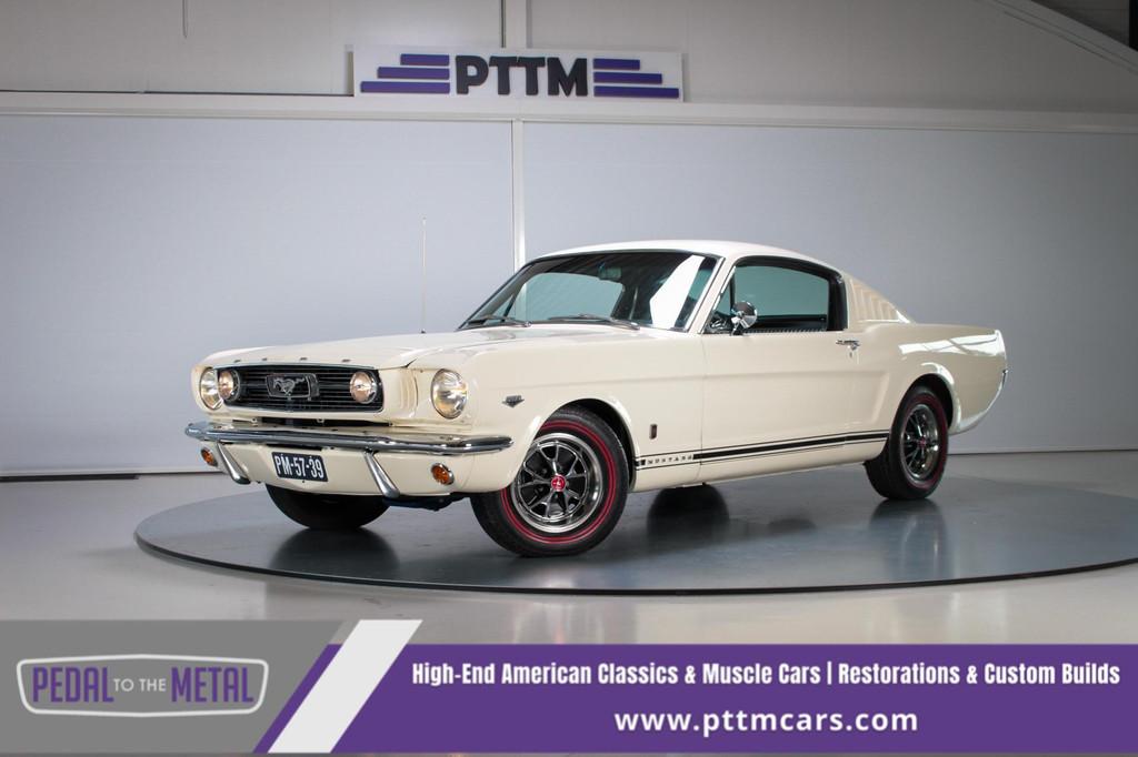 1966 Ford Mustang Fastback GT K-Code 4-Speed, 1141 kg, Gebruikt, Overige carrosserieën, 4 stoelen