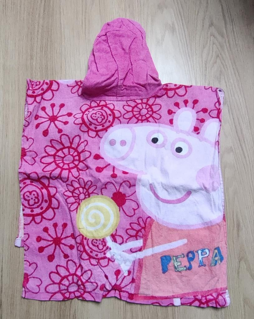 4 Kinder Badponcho's, Gebruikt, Jongen of Meisje, One size, Ophalen of Verzenden