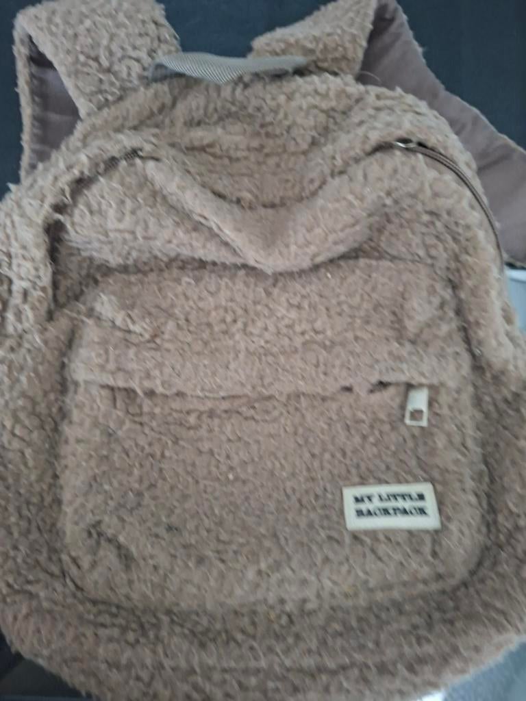 Teddy tasje beige, Ophalen of Verzenden