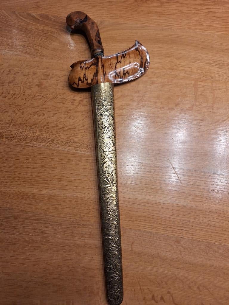 Antieke Kris met dunne peksi, Ophalen of Verzenden