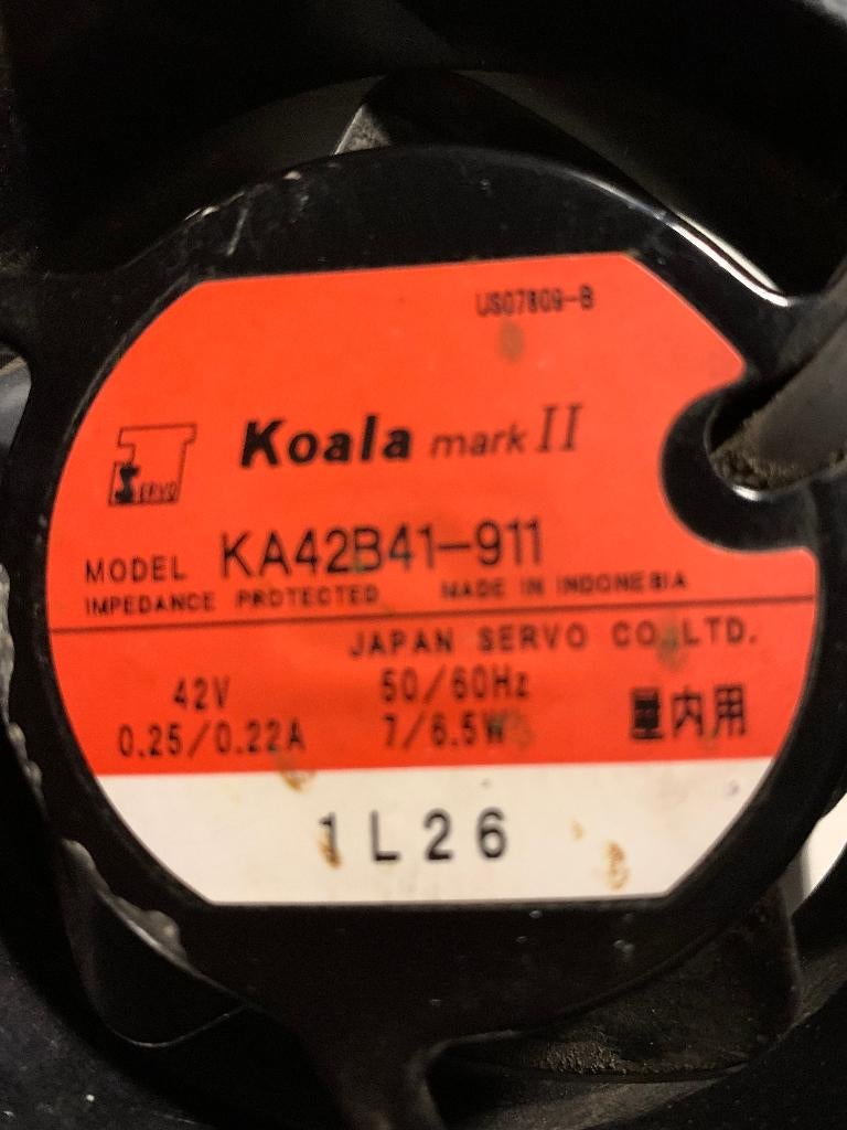 Originele kachel Ventilatoren van BARBAS, Gebruikt, Houtkachel, Ophalen of Verzenden, Inbouw