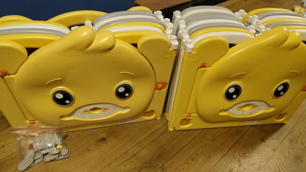 Leuke Costway Grondbox voor Kinderen, 2x, Kinderen en Baby's, Boxen, Ophalen, Gebruikt, Rechthoekig